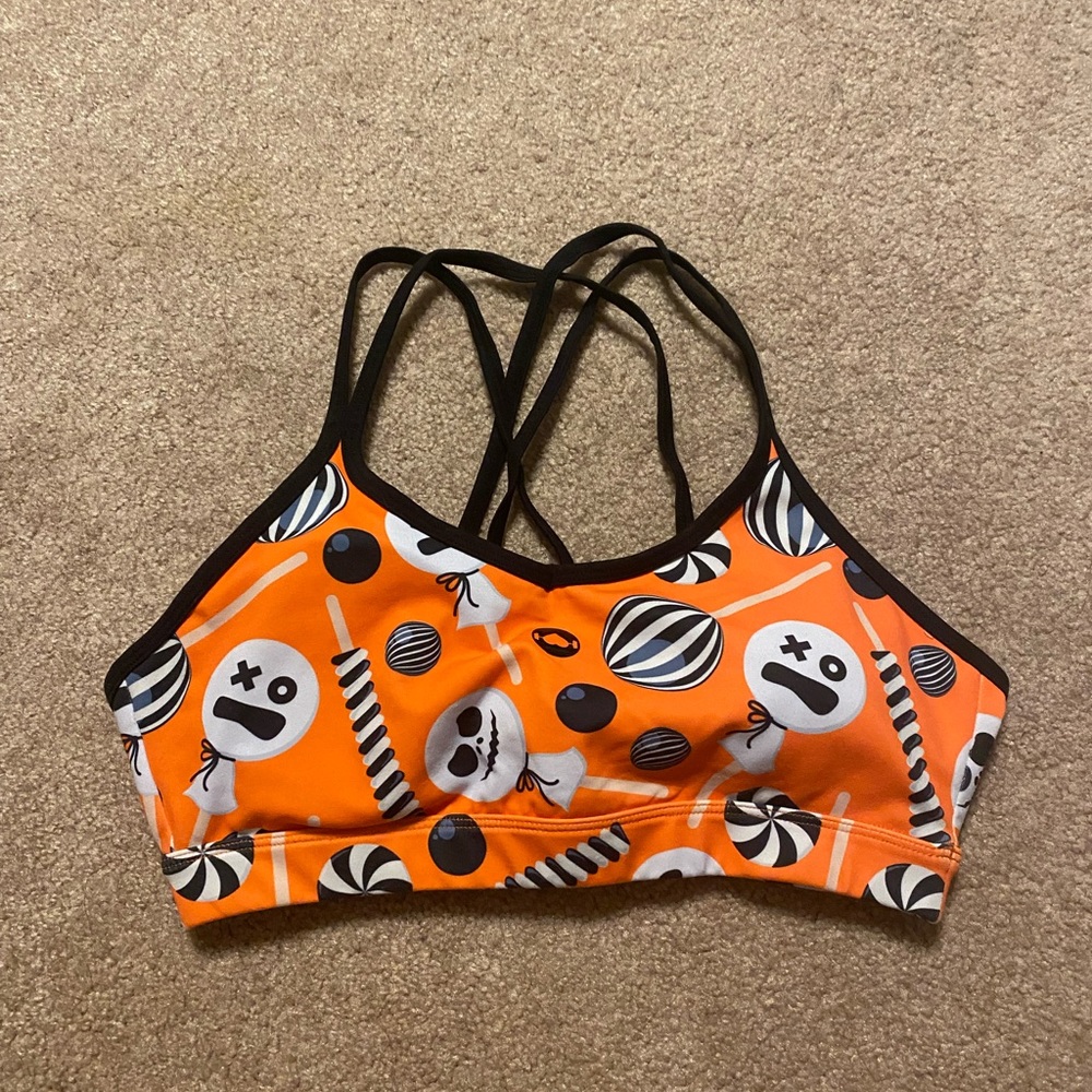Wodbottom Halloween sports bra